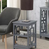 Convenience Concepts Town Square Living Room Collection Storage Console Table