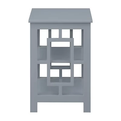 Convenience Concepts Town Square Living Room Collection Storage Console Table