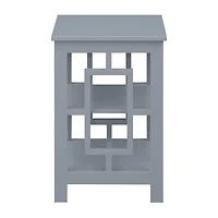 Convenience Concepts Town Square Living Room Collection Storage Console Table