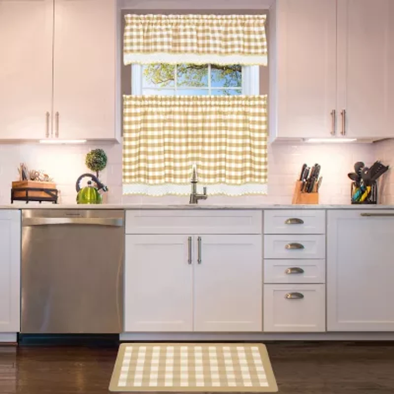 Achim Buffalo Check Anti-Fatigue 18"X30" Kitchen Mat