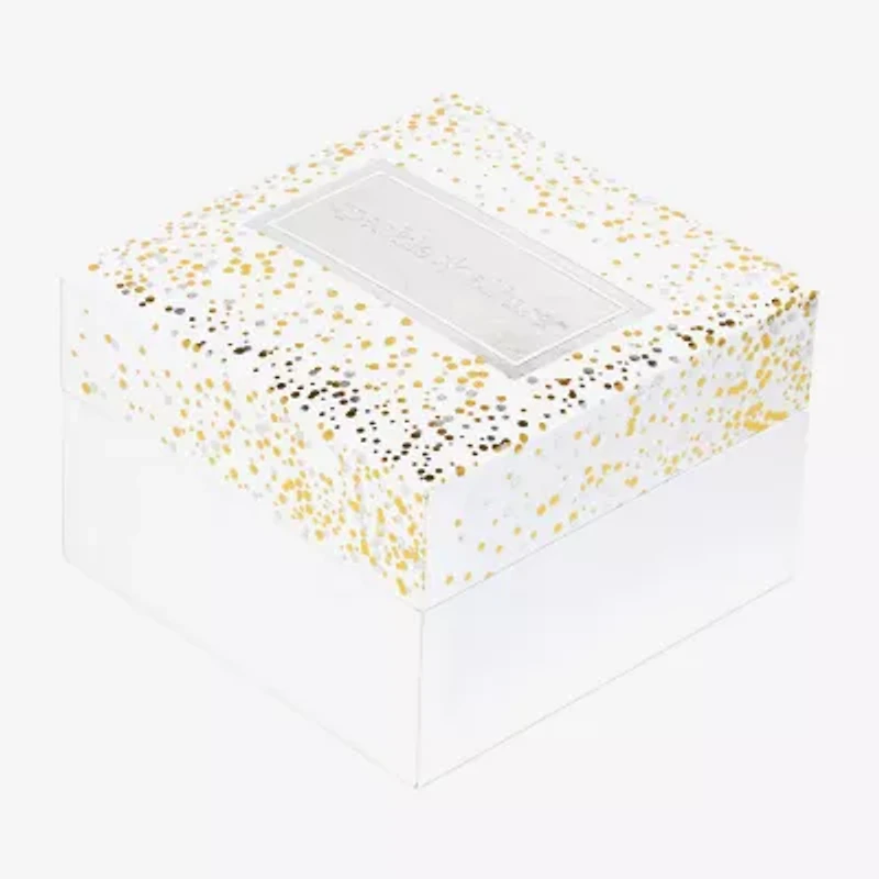 Sparkle Allure Womens Crystal 2 Pair Earring Set