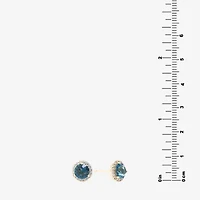 Sparkle Allure Austrian Crystal Halo Round Stud Earrings