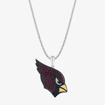 True Fans Fine Jewelry Arizona Cardinals Unisex Adult Lab Created Red Ruby 14K Gold Over Silver 18 Inch Pendant Necklace
