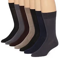Van Heusen Mens 7 Pair Crew Socks