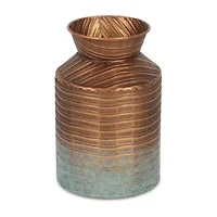 Cheungs Kyani Copper And Teal Milk Jug Decorative Jar