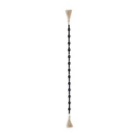 Cheungs Akaida Dark Blue Mixed Wooden Bead Tassel Handmade Tabletop Decor