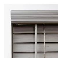 Cut-to-Width 2" Cordless Faux-Wood Blinds