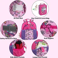 AD Sutton Up We Go Unicorn 3 Piece Backpack Set