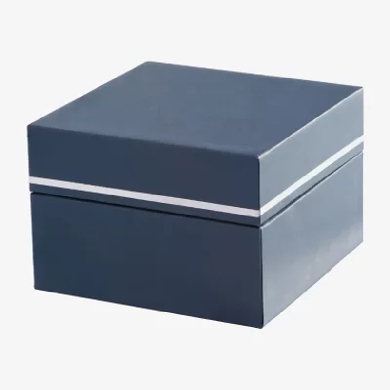 Silver Reflections Hammered Womens 24K Gold Over Brass 36.8mm Hoop Earrings