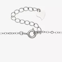 Womens White Cultured Freshwater Pearl Sterling Silver 16 Inch Pendant Necklace