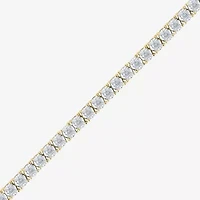 (H-I / I1) 2 CT. T.W. Lab Grown White Diamond 10K or Yellow Gold 7.25 Inch Tennis Bracelet