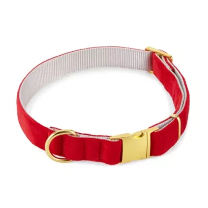 Paw & Tail Red Velvet Collar