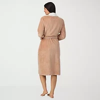 Cuddl Duds Womens Long Sleeve Mid Length Robe