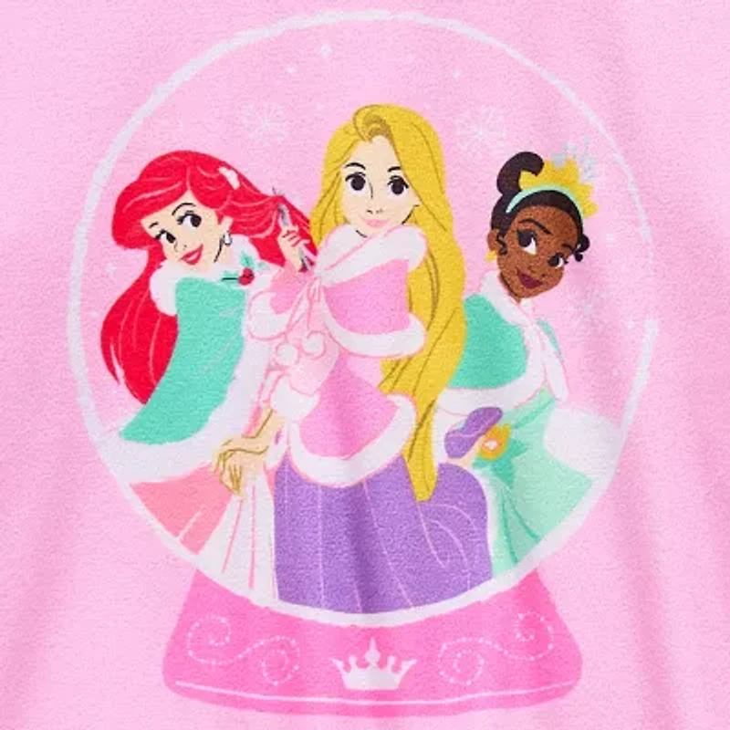 Disney Collection Toddler Girls Princess Crew Neck Long Sleeve 2-pc. Pajama Sets