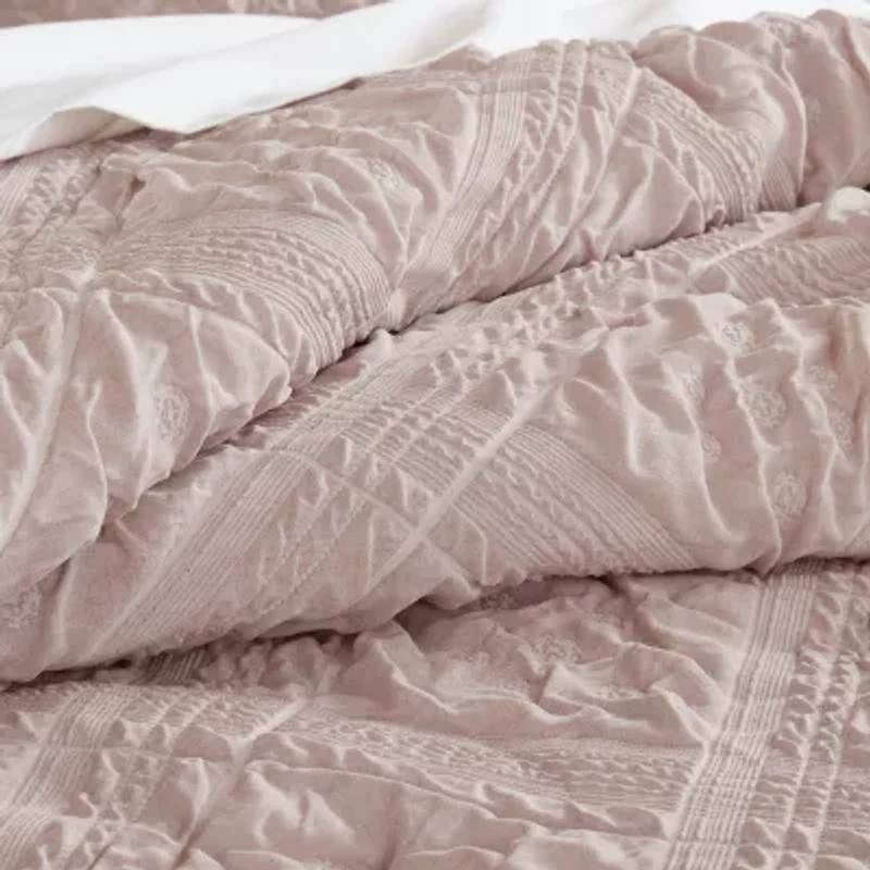 Madison Park Vera Sculpted Jacquard 5-pc. Comforter Set