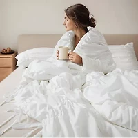 510 Design Evelina Ruched Soft Comforter Set