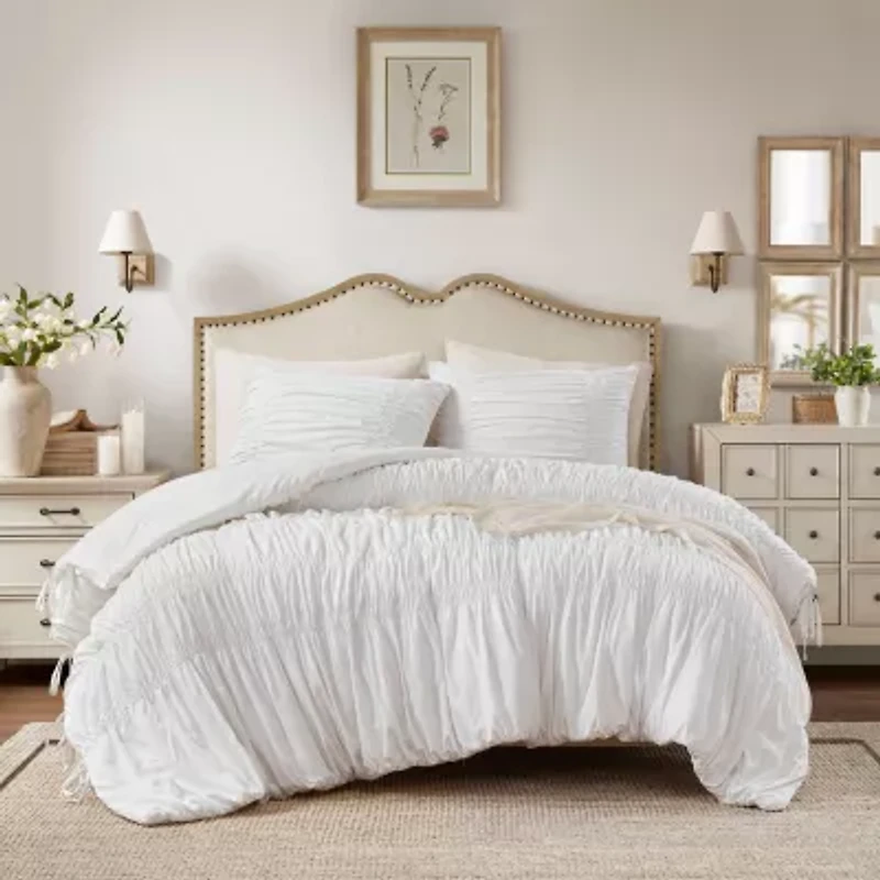 510 Design Evelina Ruched Soft Comforter Set