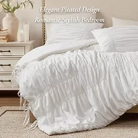 510 Design Evelina Ruched Soft Comforter Set
