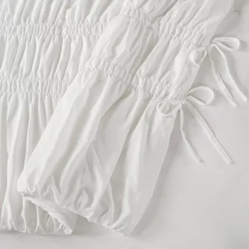 510 Design Evelina Ruched Soft Comforter Set