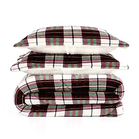 Truly Soft Cuddle Warmth Marlon Plaid Comforter Set