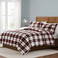 Truly Soft Cuddle Warmth Marlon Plaid Comforter Set
