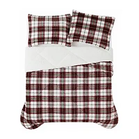 Truly Soft Cuddle Warmth Marlon Plaid Comforter Set