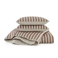 Truly Soft Weston Stripe Quilt Set
