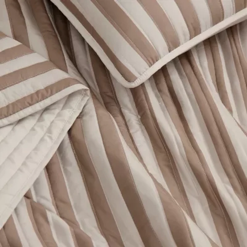 Truly Soft Weston Stripe Quilt Set