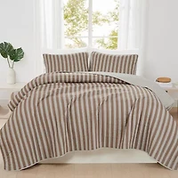 Truly Soft Weston Stripe Quilt Set