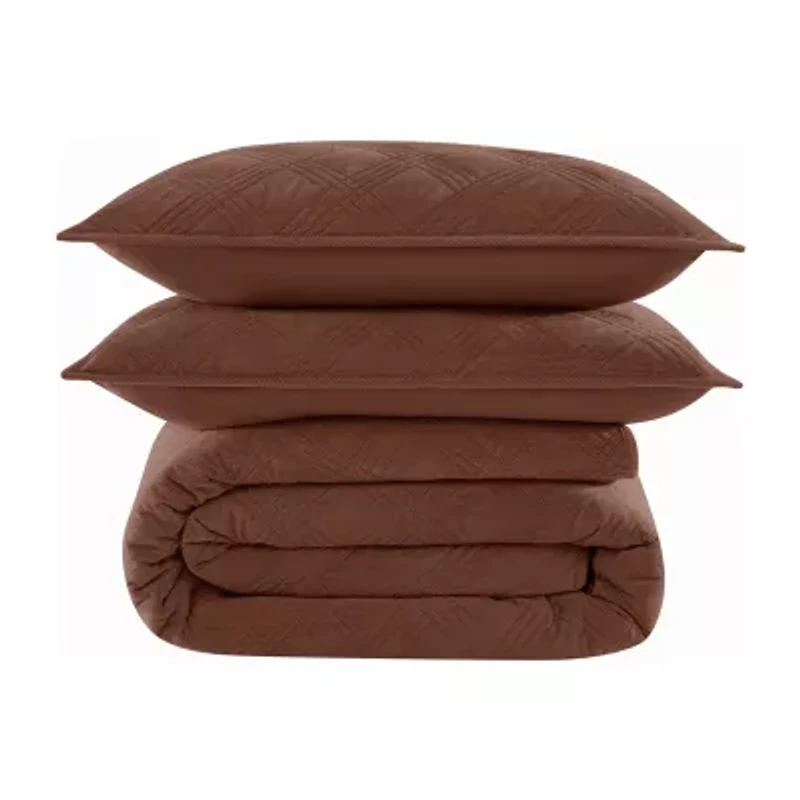 Brooklyn Loom Corduroy Pinsonic Quilt Set