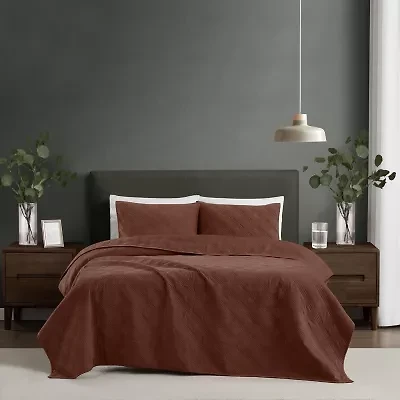 Brooklyn Loom Corduroy Pinsonic Quilt Set