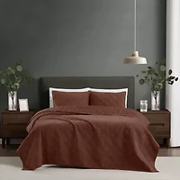 Brooklyn Loom Corduroy Pinsonic Quilt Set