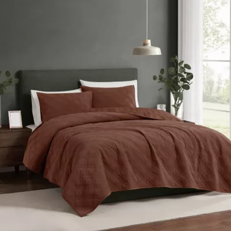 Brooklyn Loom Corduroy Pinsonic Quilt Set