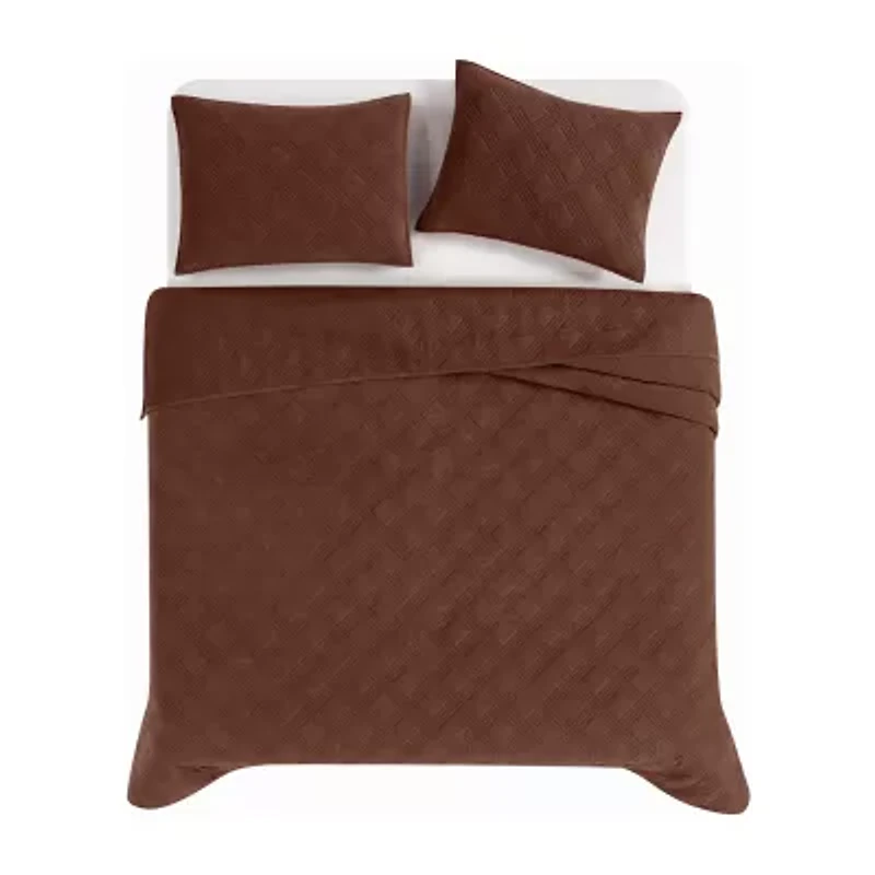 Brooklyn Loom Corduroy Pinsonic Quilt Set