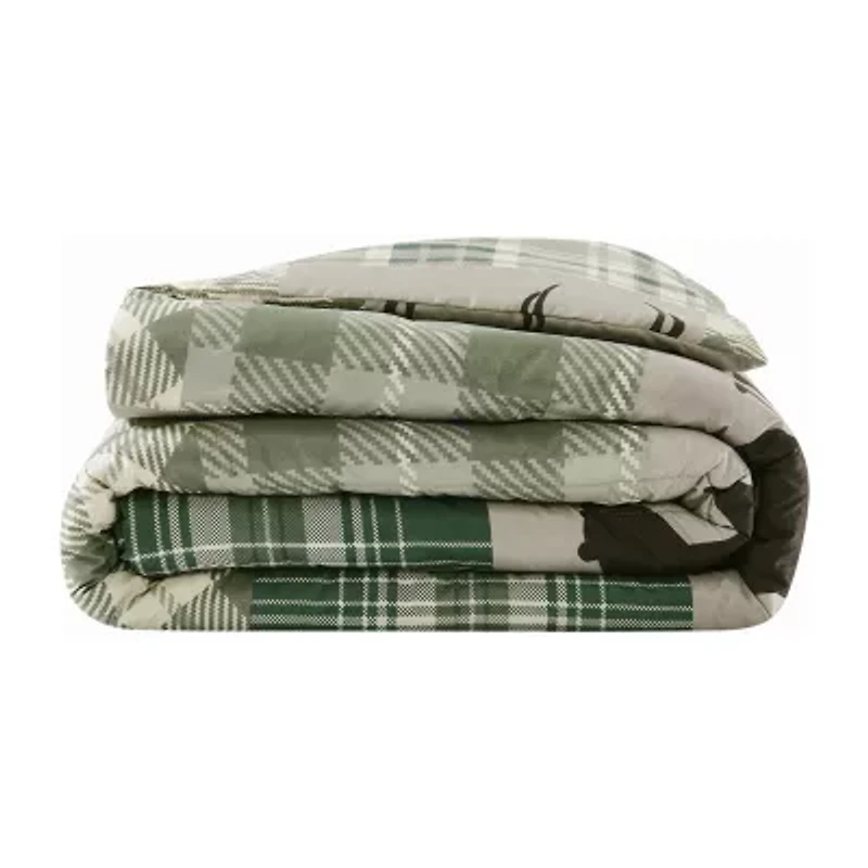 Mossy Oak Bear Patchwork Comforter