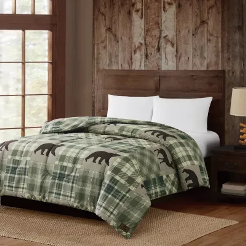 Mossy Oak Bear Patchwork Comforter