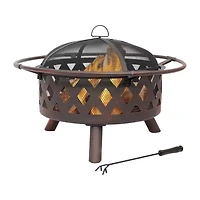 Sunnydaze Collection Portable Weather Resistant Fire Pit
