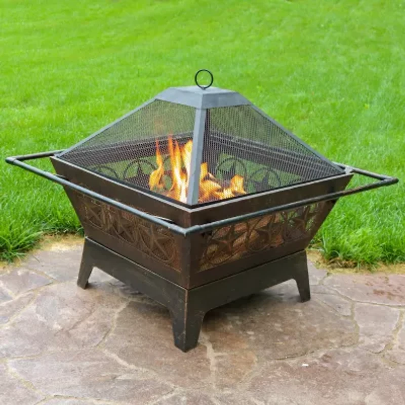 Sunnydaze Collection Portable Weather Resistant Fire Pit