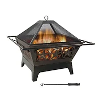 Sunnydaze Collection Portable Weather Resistant Fire Pit