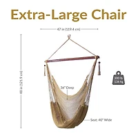 Sunnydaze Patio Collection Hammock Swing Chair