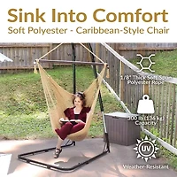 Sunnydaze Patio Collection Hammock Swing Chair
