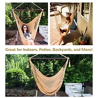 Sunnydaze Patio Collection Hammock Swing Chair