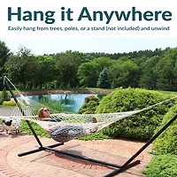 Sunnydaze Patio Collection Hammock