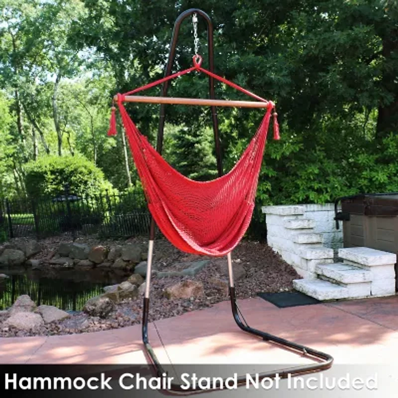 Sunnydaze® Hanging Caribbean Hammock Chair