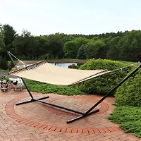 Sunnydaze Large Bar Rope Hammock