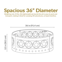 Weather Resistant Fire Pit