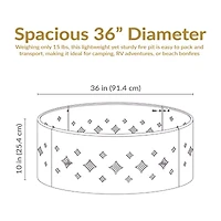 Weather Resistant Fire Pit