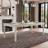 Hinwitz Rectangular Wood-Top Dining Table