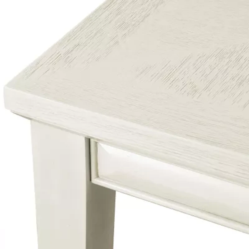 Hinwitz Rectangular Wood-Top Dining Table