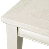 Hinwitz Rectangular Wood-Top Dining Table